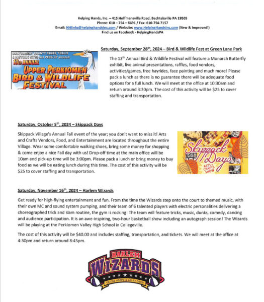 Newsletter Sept-Dec 2024